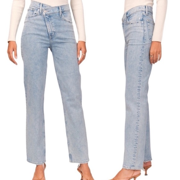 Abercrombie & Fitch Denim - Abercrombie & Fitch Light Blue Women Jeans
